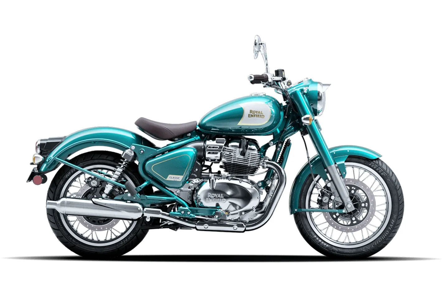 La Royal Enfield Classic 650 Teal est arrivée chez R16 Moto